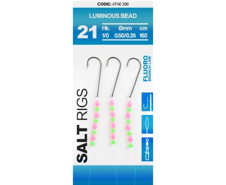 Spro Salt Rig 21 Luminous Beads #1 - Afbeelding 2