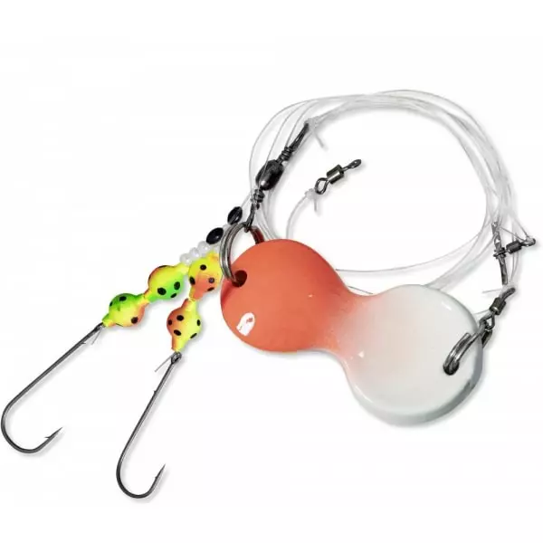 Zebco Lead Free RFT Flatty Rig Orange Glow 80g