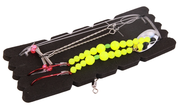 Aquantic Pearl Flattfish Yellow Size 1/0 - Afbeelding 2