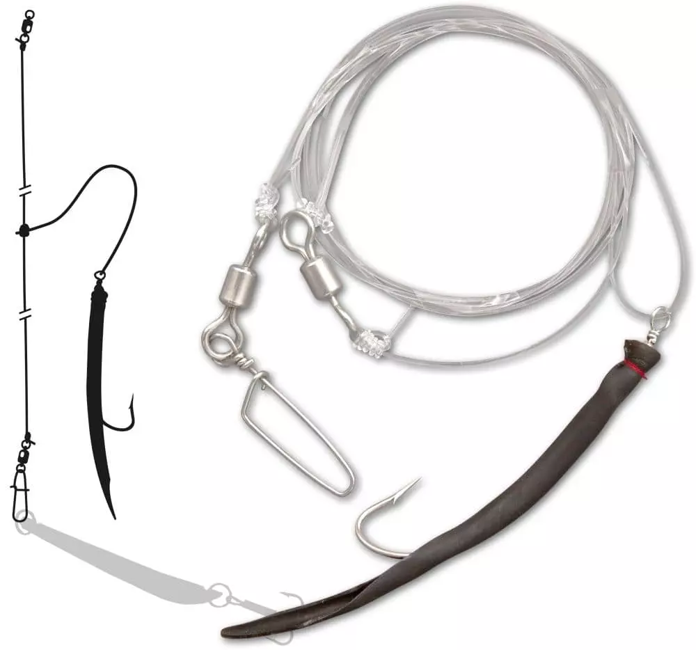 Zebco Z-Sea Cod Rig 6/0 Zeevis Onderlijn Black