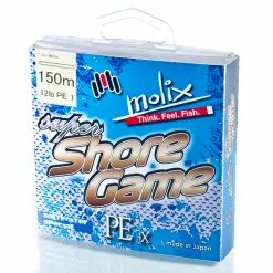 Molix Super Shore Game PE 150m Gevlochten Lijn