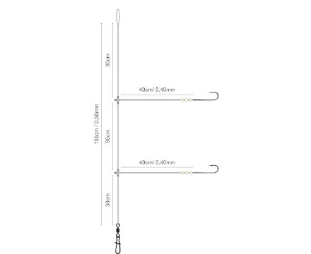 Spro Salt Rig 22 Cristal Beads #2
