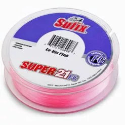 Sufix Super 21 Fluoro Pink 300m 0,18mm 2,3kg