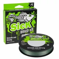 Berkley Sick Braid Moss Green 300m 0,29mm (26,4kg/58lb)