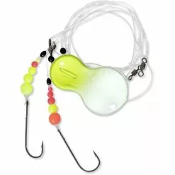 Zebco Inline RFT Flatty Rig Yellow Glow 30g