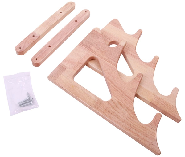 Ultimate Wooden Wall Rod Rack 3 Rods - Afbeelding 3