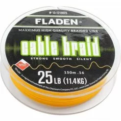 Fladen Maxximus Cable Braid Yellow 150m 0.30mm 50lbs 22.7kg