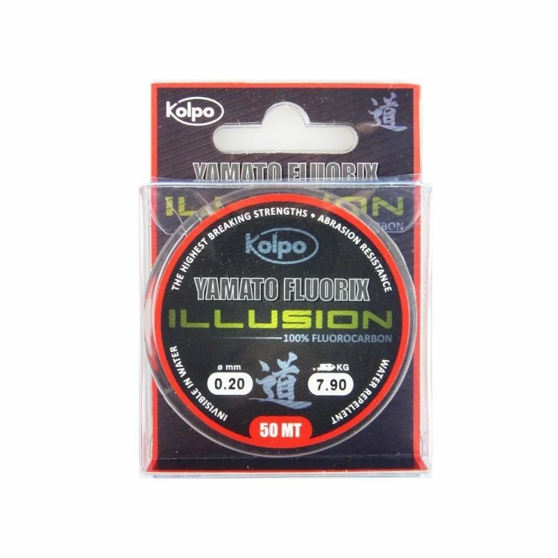 Kolpo Illusion Fluorocarbon 0,08mm/1,2kg (50m) - Afbeelding 3