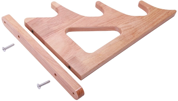 Ultimate Wooden Wall Rod Rack 3 Rods - Afbeelding 2