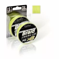 Quantum 0,069mm Smoke Braid Jigging Line 150m 5,5kg,12lbs Sight Yellow