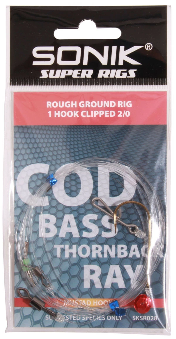 Sonik 1 Hook Clipped Roughground 3/0 - Afbeelding 2