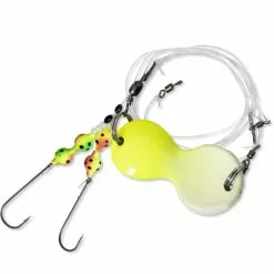Zebco Lead Free RFT Flatty Rig Yellow White 50g