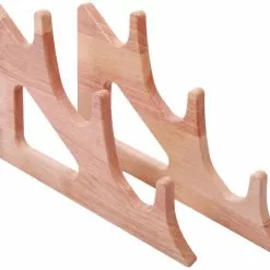 Ultimate Wooden Wall Rod Rack 3 Rods