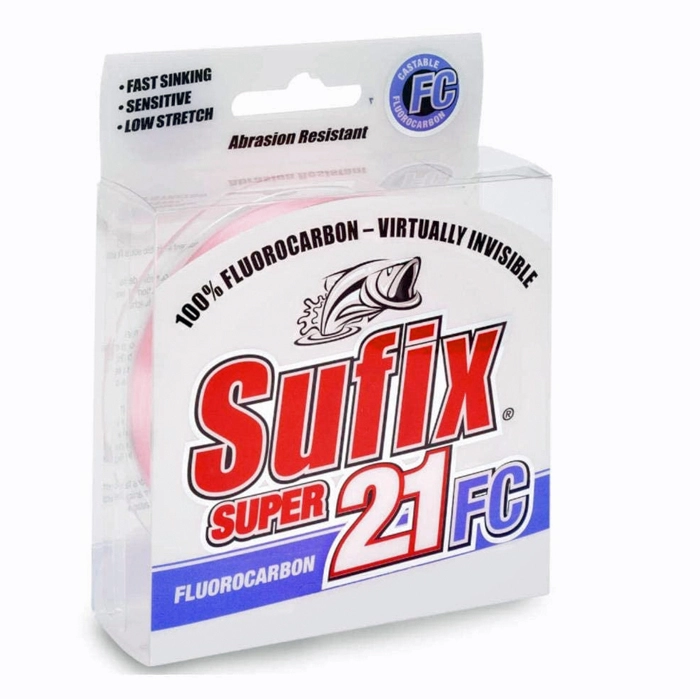 Sufix Super 21 Fluoro Pink 150m 0,18mm 2,3kg - Afbeelding 2
