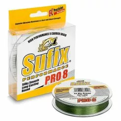 Sufix Performance Pro 8 Lo Vis Green 135m 0,24mm 19.5kg (Dyneema)