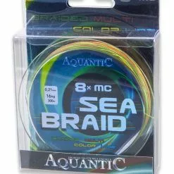 Aquantic 8x MC Sea-Braid 300m Multicolor 0,33mm