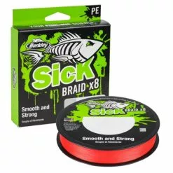 Berkley Sick Braid Red 150m 0,39mm (46,3kg)