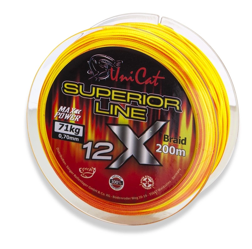 Uni Cat 12 X Braid Superior Line 200m 0.50mm