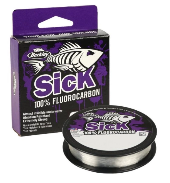 Berkley Sick Fluorocarbon Leader Clear 50m 0,40mm (12,6kg/27lb)
