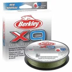 Berkley X9 Braid Low Visibility Green 0,17mm (150m)