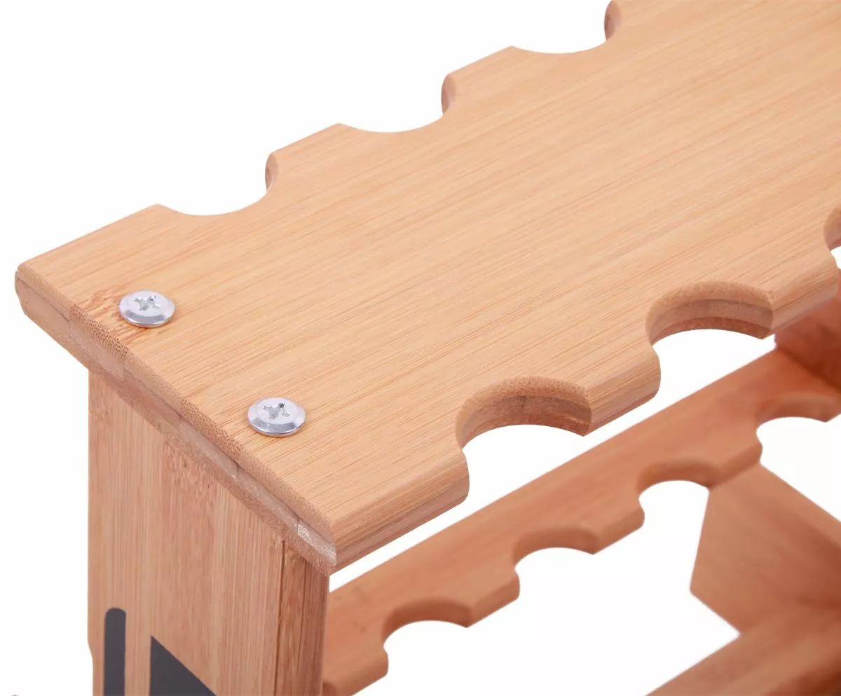 Ultimate Compact Wooden Rod Rack - Afbeelding 3